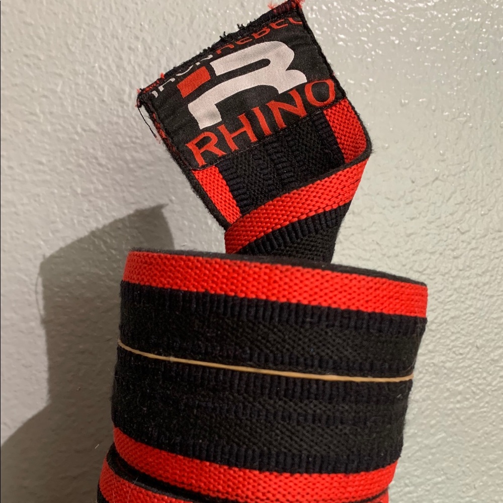 Iron Rebel Rhino Knee Wraps